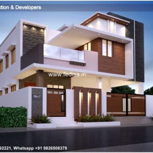 House front design new house design duplex house design Model No - 0206