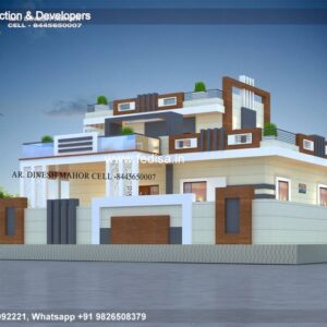 Bungalow house design most expensive house contemporary house Model No - 0209