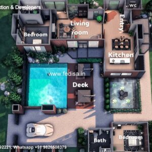 Bungalow house design most expensive house contemporary house Model No - 0213