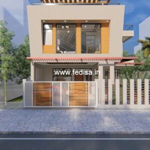 House front design  new house design duplex house design Model No - 0223