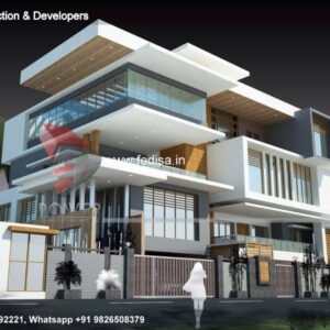 House front design  new house design duplex house design Model No - 0224