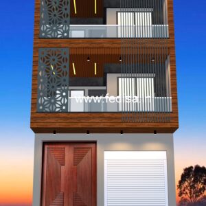 House front design new house design duplex house design Model No - 0227