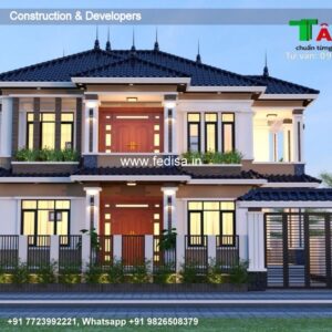 House front design  new house design duplex house design Model No - 0234