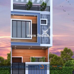 House front design new house design duplex house design Model No - 0237