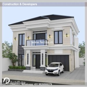 House front design new house design duplex house design Model No - 0237