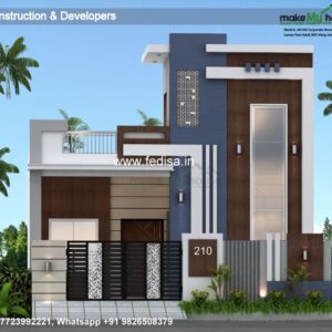 House front design  new house design duplex house design Model No - 0242