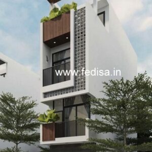 House front design  new house design duplex house design Model No - 0244