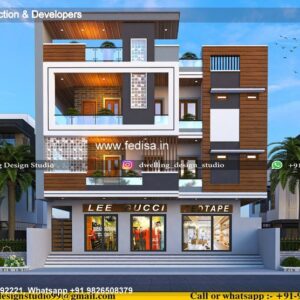House front design  new house design duplex house design Model No - 0246
