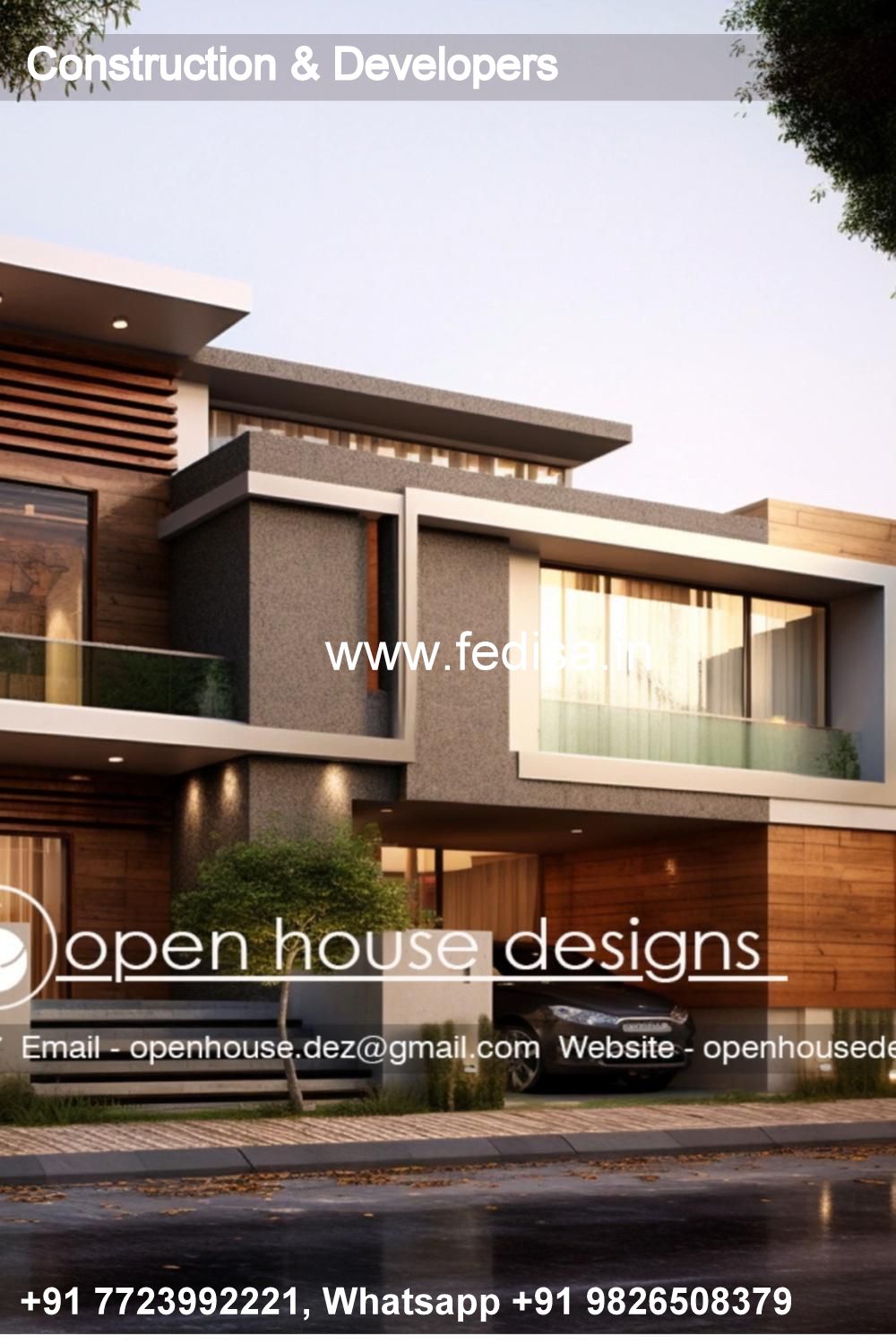 Luxury house house design modern house design -Model No - 0250