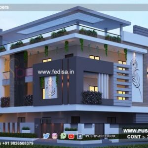 Bungalow house design most expensive house contemporary house Model No - 0249