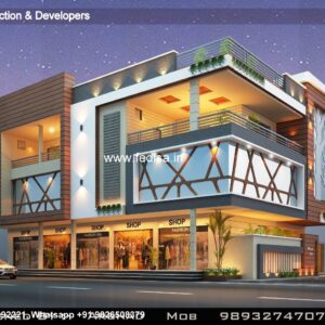 House front design  new house design duplex house design Model No - 0261