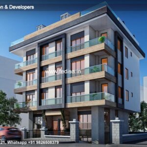 House front design  new house design duplex house design Model No - 0262