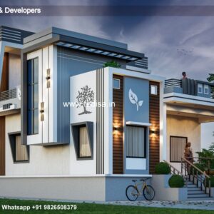 House front design  new house design duplex house design Model No - 0263