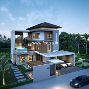 House front design  new house design duplex house design Model No - 0267