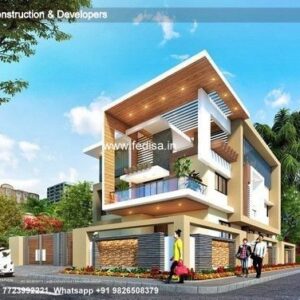 House front design  new house design duplex house design Model No - 0268