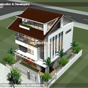House front design  new house design duplex house design Model No - 0274