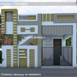 House front design  new house design duplex house design Model No - 0273