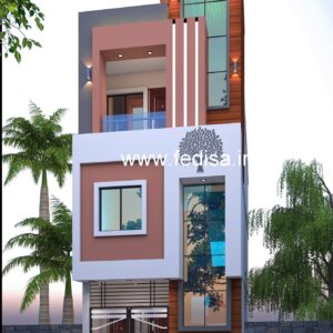 House front design new house design duplex house design Model No - 0274