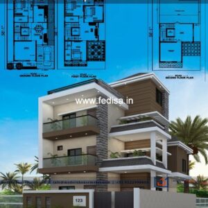 House front design new house design duplex house design Model No - 0276