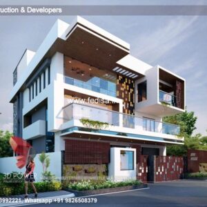 House front design  new house design duplex house design Model No - 0277