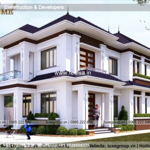 House front design  new house design duplex house design Model No - 0279