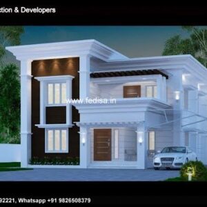 House front design  new house design duplex house design Model No - 0280