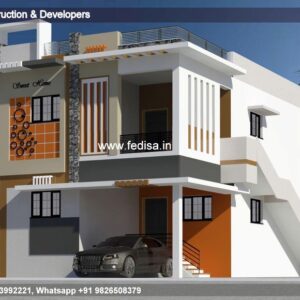 House front design  new house design duplex house design Model No - 0279