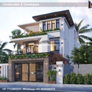 House front design  new house design duplex house design Model No - 0280