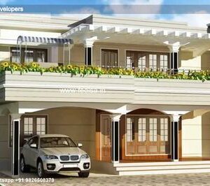 House front design  new house design duplex house design Model No - 0282