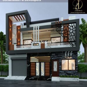 House front design  new house design duplex house design Model No - 0283