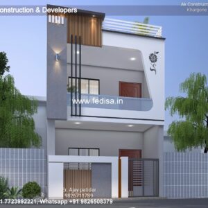 House front design  new house design duplex house design Model No - 0283