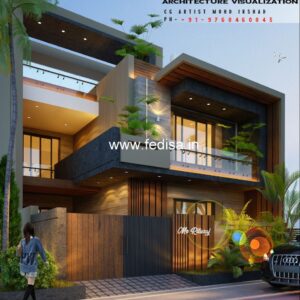 House front design  new house design duplex house design Model No - 0284