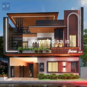 House front design new house design duplex house design Model No - 0289