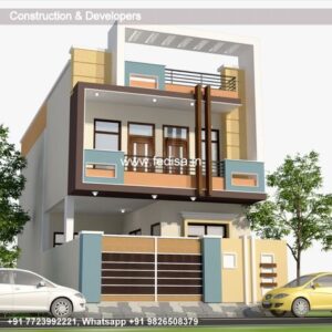 House front design  new house design duplex house design Model No - 0293