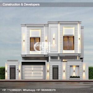 House front design  new house design duplex house design Model No - 0293