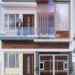 House front design  new house design duplex house design Model No - 0295
