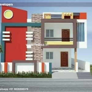 House front design  new house design duplex house design Model No - 0298