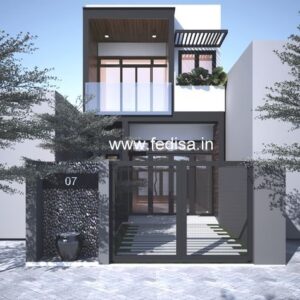 House front design  new house design duplex house design Model No - 0301