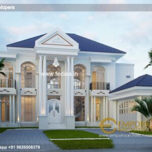 House front design  new house design duplex house design Model No - 0305