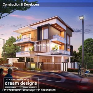 House front design  new house design duplex house design Model No - 0306