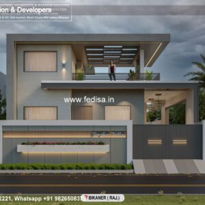 House front design new house design duplex house design Model No - 0310