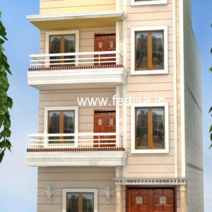 House front design  new house design duplex house design Model No - 0310