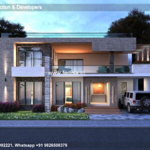 House front design  new house design duplex house design Model No - 0313