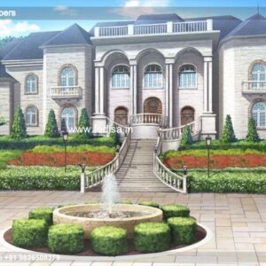 Bungalow house design most expensive house contemporary house Model No - 0321