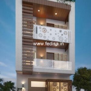 House front design  new house design duplex house design Model No - 0321