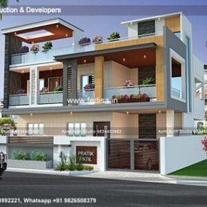 House front design new house design duplex house design Model No - 0326