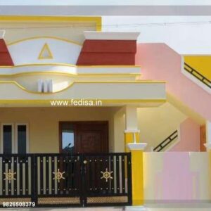 House front design  new house design duplex house design Model No - 0328