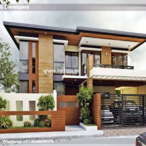 House front design  new house design duplex house design Model No - 0330