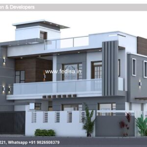 House front design  new house design duplex house design Model No - 0328