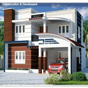 House front design new house design duplex house design Model No - 0329